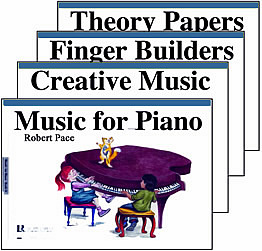 Image: Level 1 Books—Music for Piano, Creative Music, Finger Builders, Theory Papers